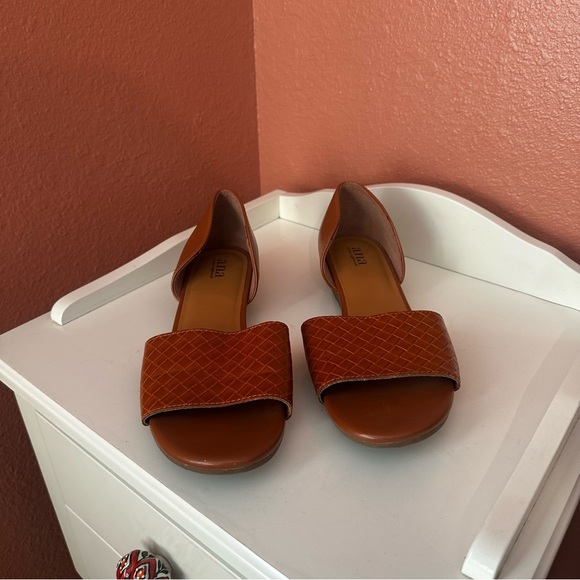 a.n.a Brown Flats with Perforated Design - Picture 4 of 4